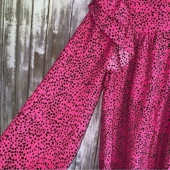 Jodifl Pink Dot Blouse - Picture 4 of 5